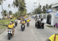 Así estuvo la caravana abelardista ayer en San Andrés, recorriendo varios sectores de la isla. 